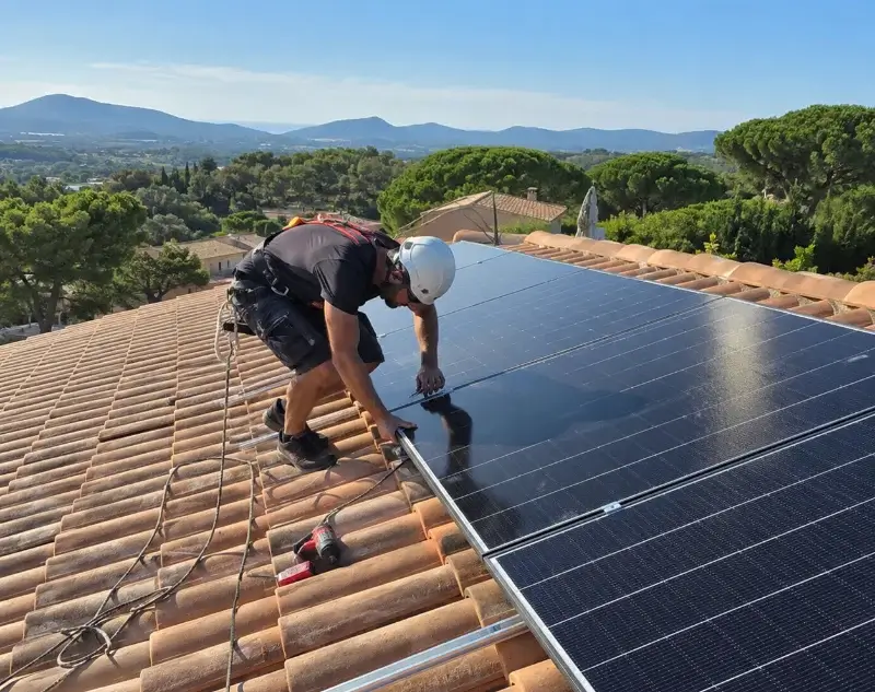 Installateur panneaux solaires Jonzier-Épagny — pose photovoltaïque sur toiture