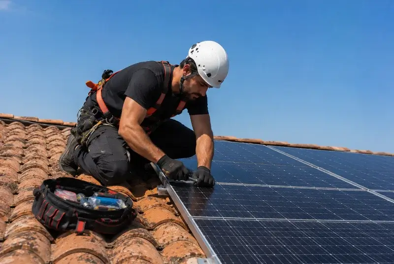 Maintenance et monitoring de panneaux solaires à Jonzier-Épagny